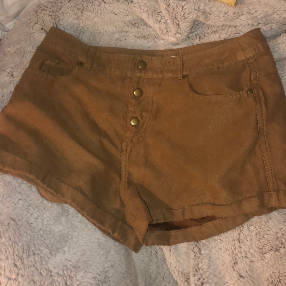 Suede Hollister Shorts